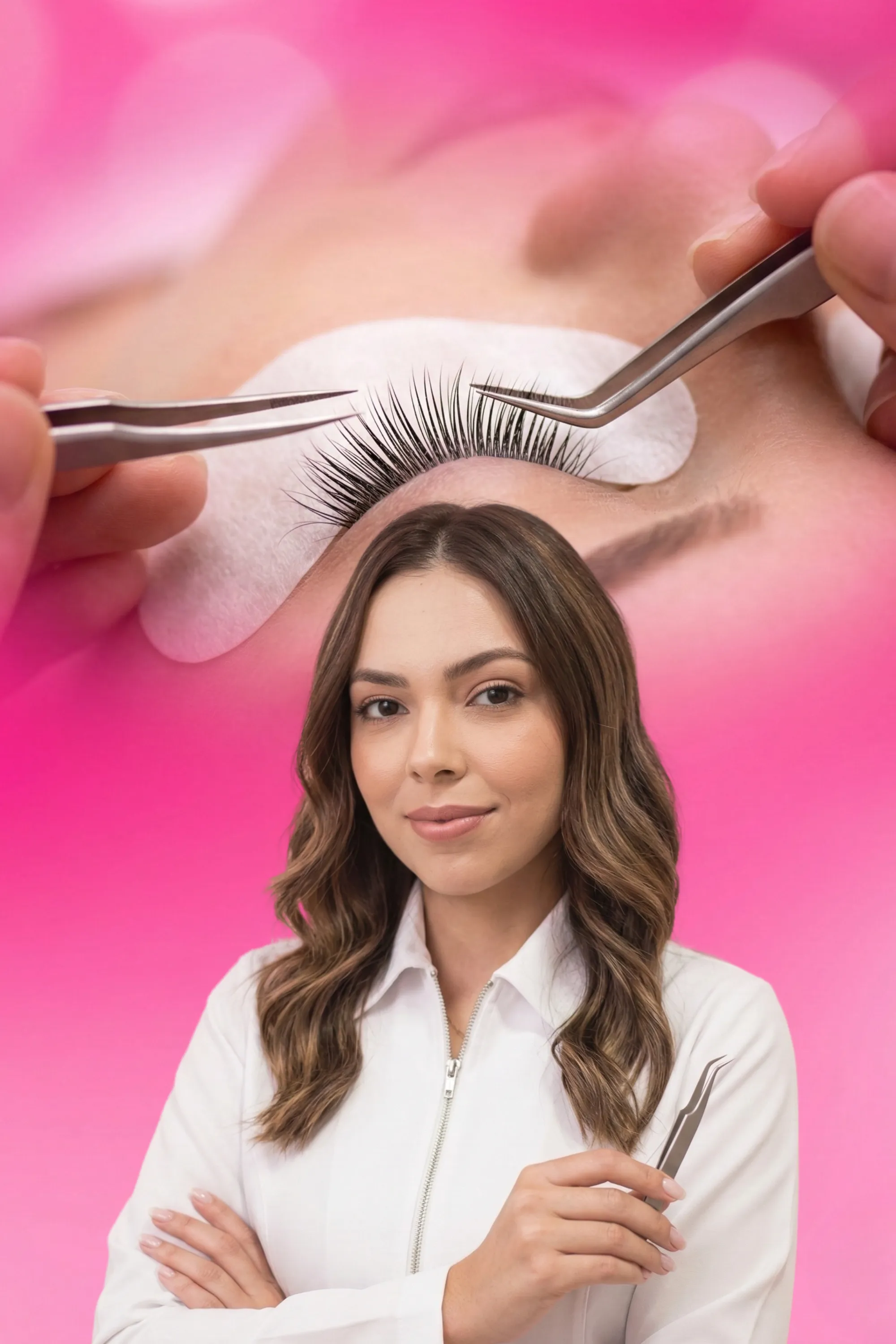 Capa do curso Extensão de Cílios Fio a Fio